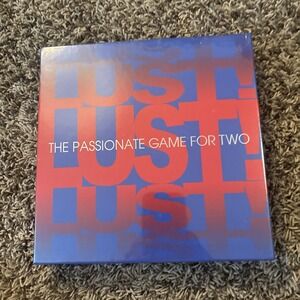Lust! Board Game SEALED 2003 ADULT Couples Foreplay Intimate‎ Fun NEW FAST SHIP